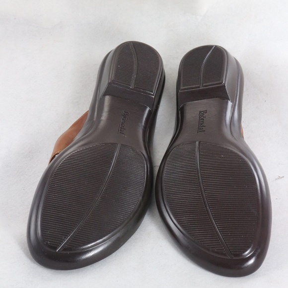 Bjorndal Women's Brown Leather Maggie Sandals - Picture 8 of 8